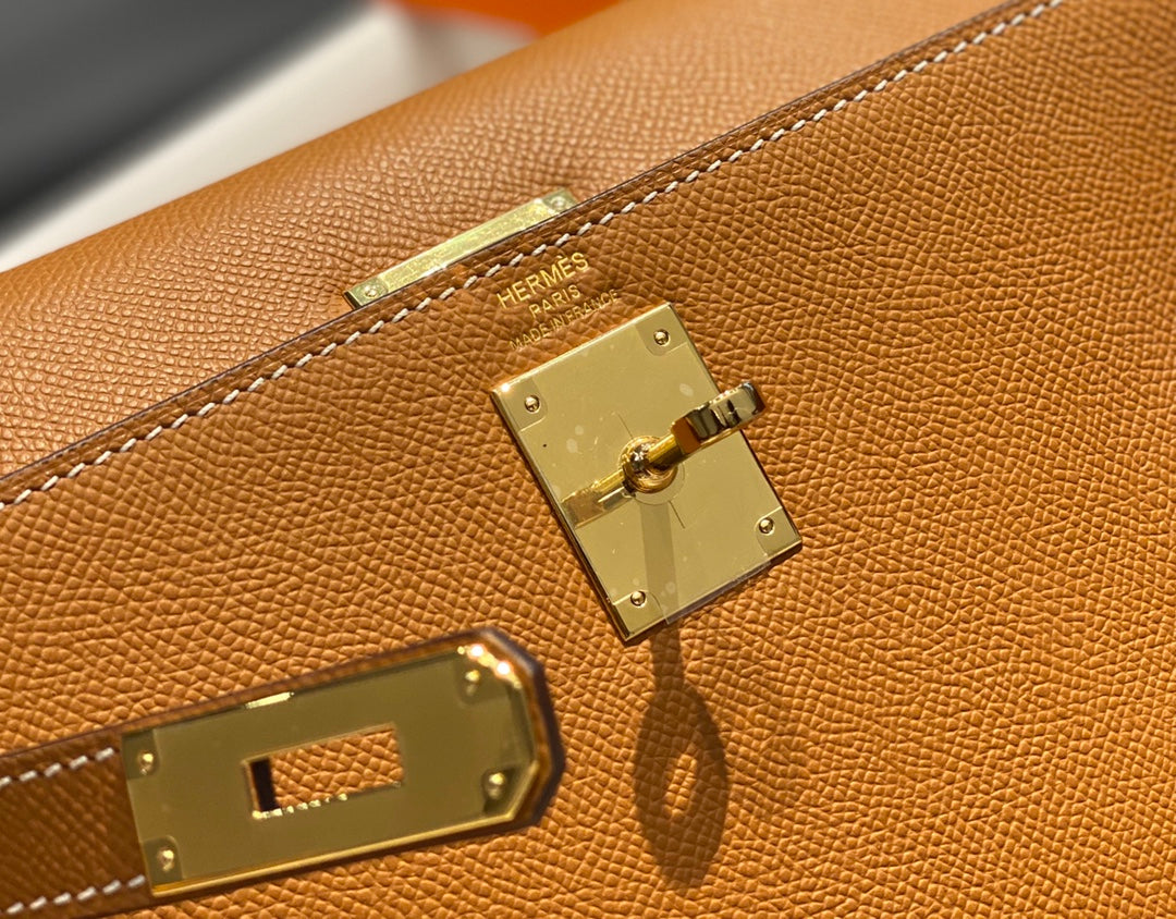 Hermès Epsom Kelly 25cm Hangbag