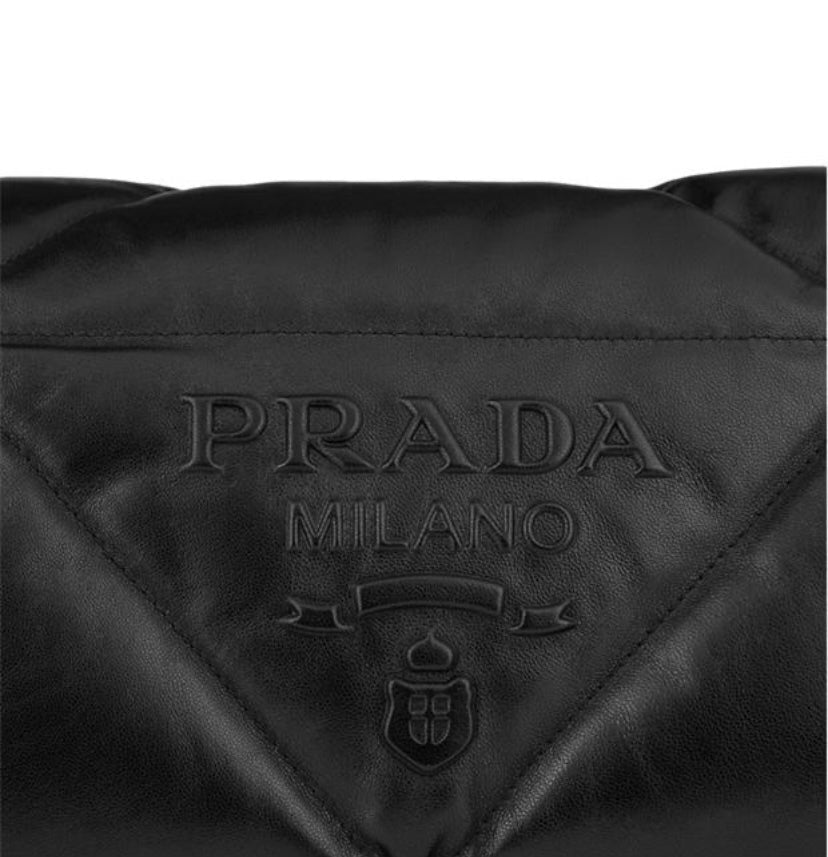 PRADA  Casual Style Street Style 2WAY Leather Party Style