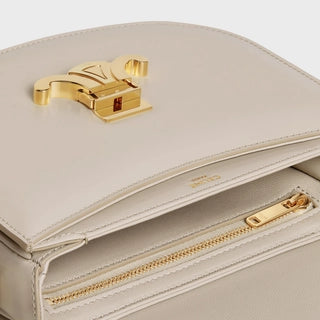 TEEN BESACE TRIOMPHE IN SHINY CALFSKIN TRENCH