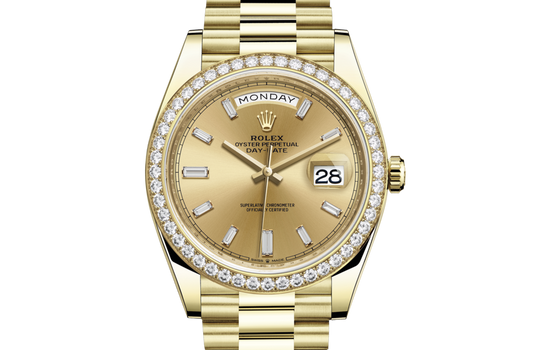 RLX Day-Date 40 Ref 228348 DiamondDial8 Bezel