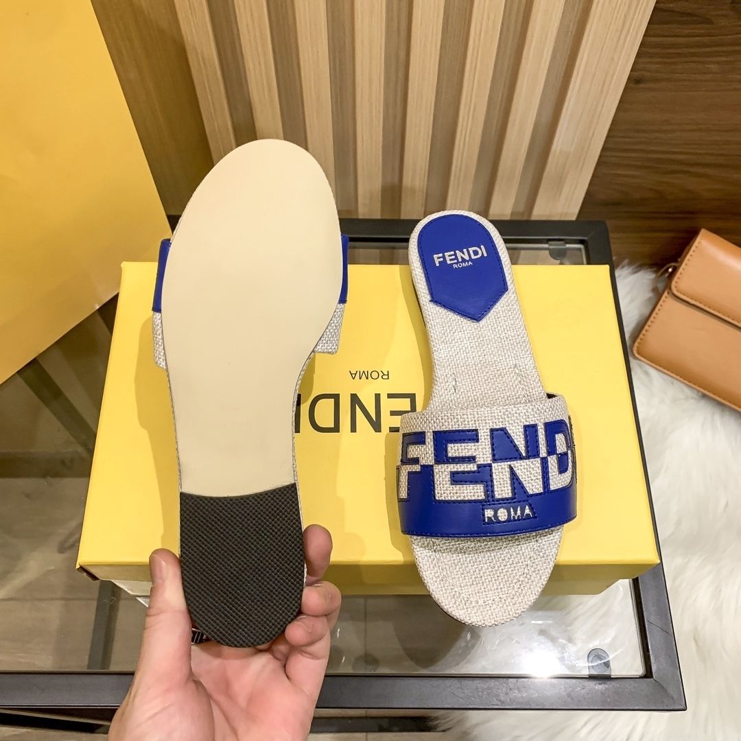 Monogrammed Classic Flat Slippers