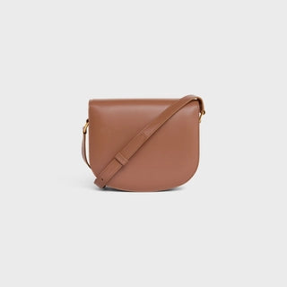 TEEN BESACE TRIOMPHE IN SHINY CALFSKIN BRONZE