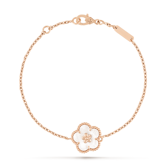 VAN CLEEF & ARPELS Lucky Spring bracelet, plum blossom