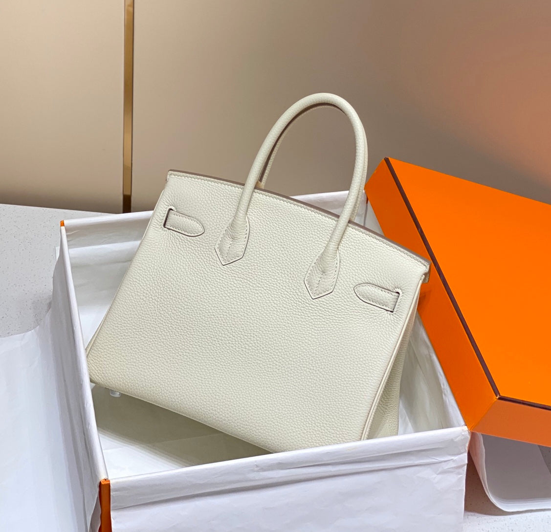 Hermès Birkin Dream Hangbag White 25*30*35 CM