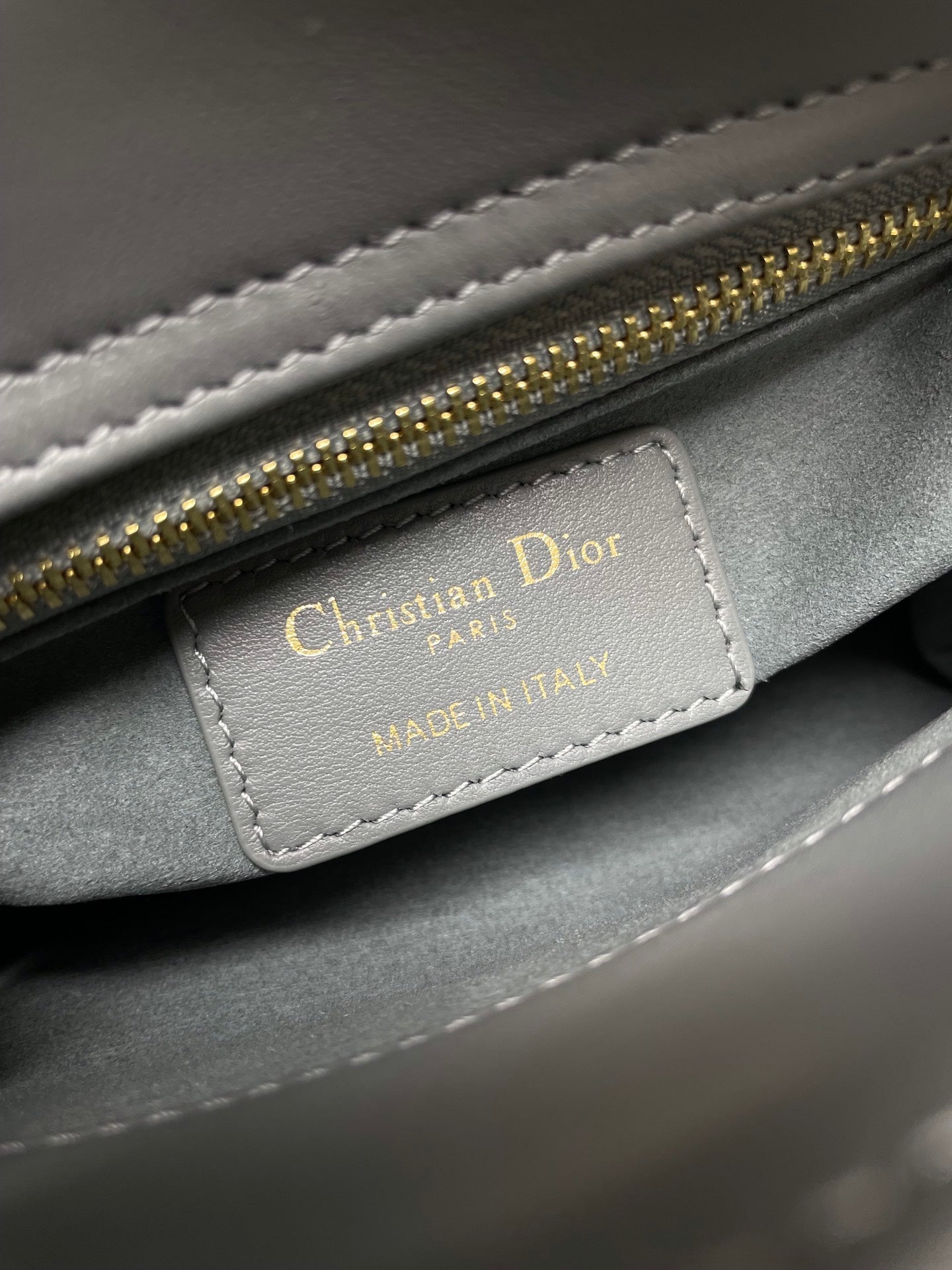 Miss Dior Lady Medium Grey HandBag M6010, 17*15*7cm