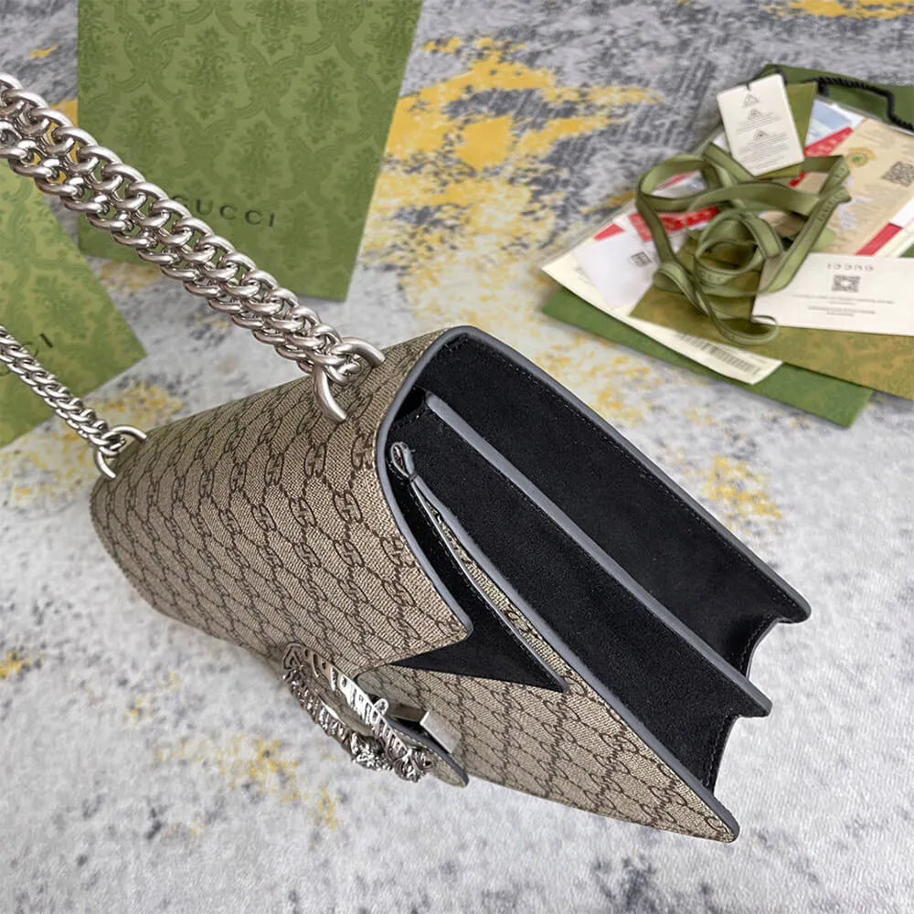 GG Supreme Medium Dionysus Shoulder Bag