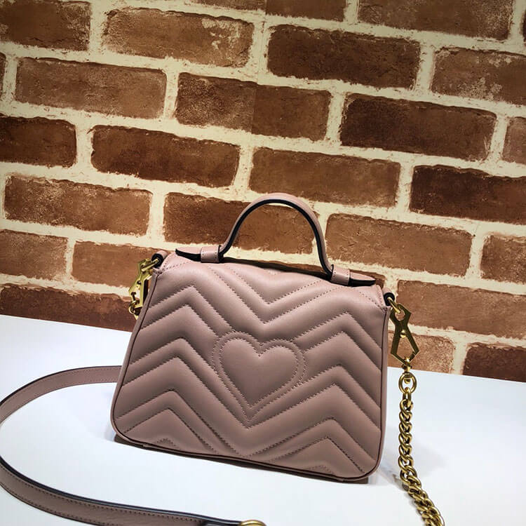 GG Marmont Mini Top Handle Bag