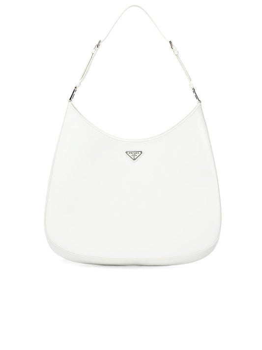 PP Cleo Maxi Brushed Leather Shoulder Bag