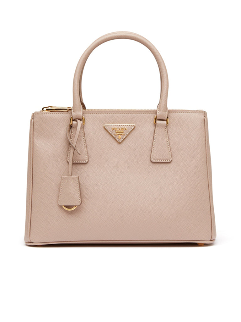 PP Galleria Saffiano Leather Medium Bag in Powder Pink