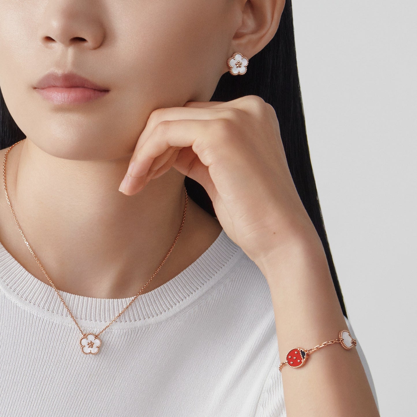 VAN CLEEF & ARPELS Lucky Spring bracelet, 5 motifs