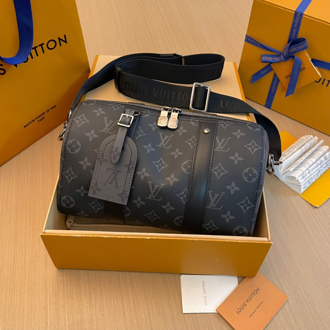 Louis Vuitton LV M45936 CITY KEEPALL Bag 27x17x13cm
