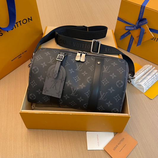 Louis Vuitton LV M45936 CITY KEEPALL Bag 27x17x13cm