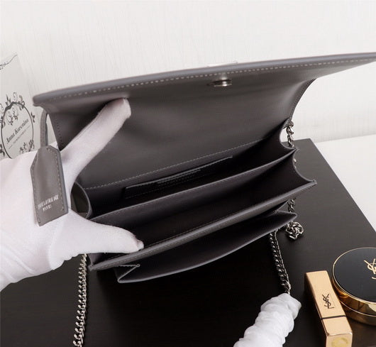 Y Sunset Medium in Smooth Leather �C Grey