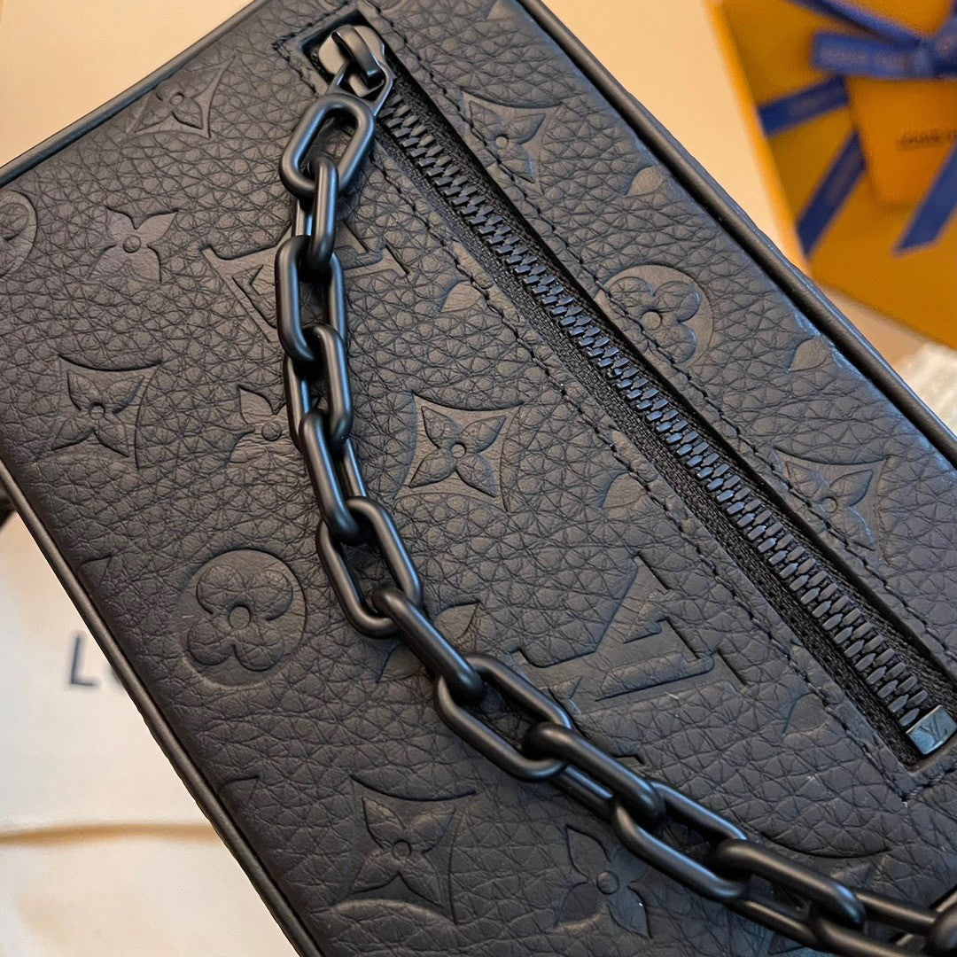 Louis Vuitton LV M55702 Mini Soft Trunk Bag 18.5x13x8cm