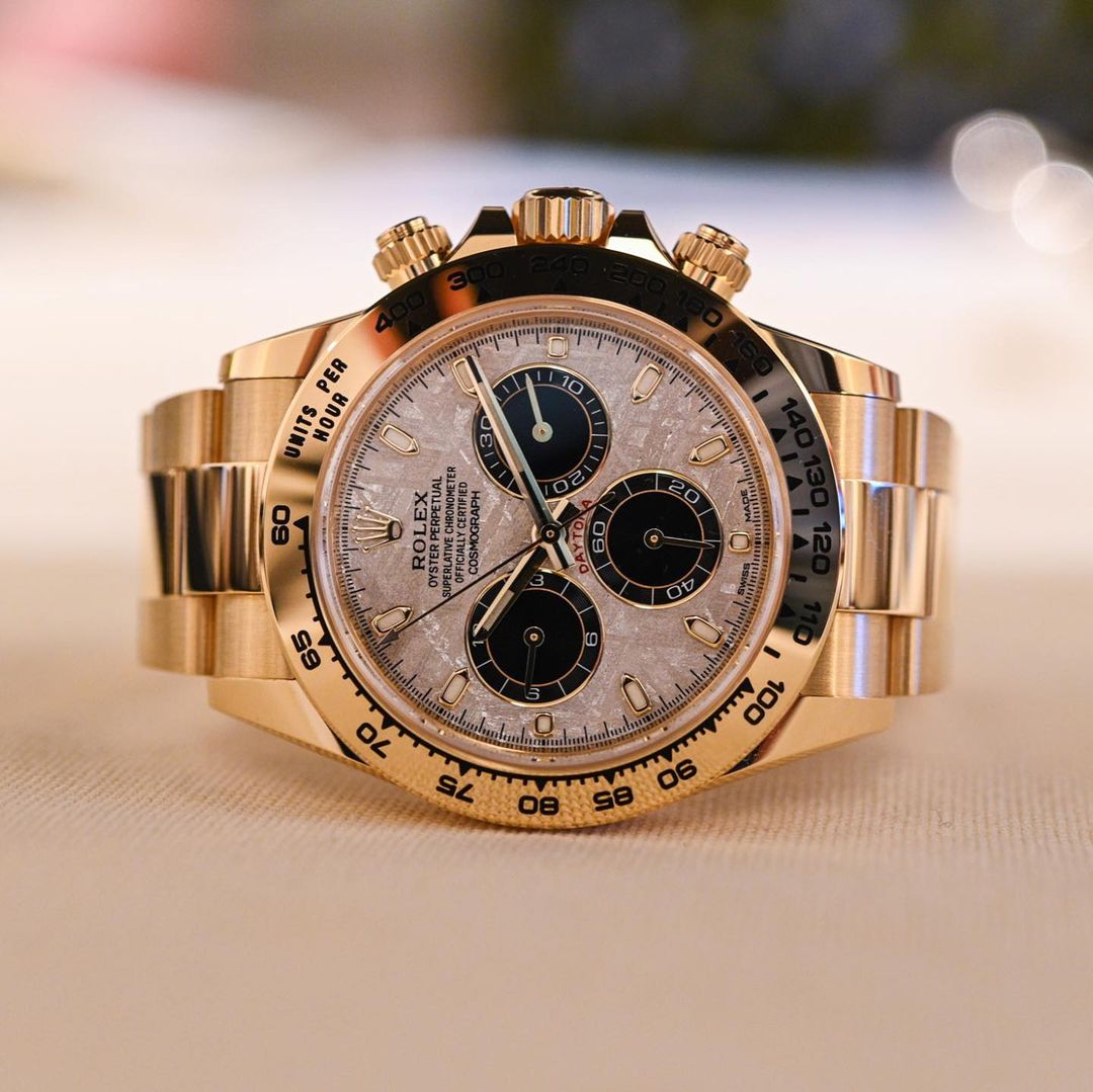 RLX Cosmograph Daytona Yellow Gold Meteorite 116508-0015