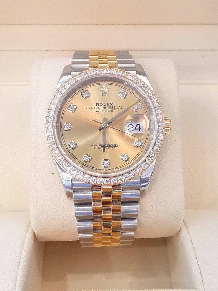 Rlx Datejust 36 .126283RBR