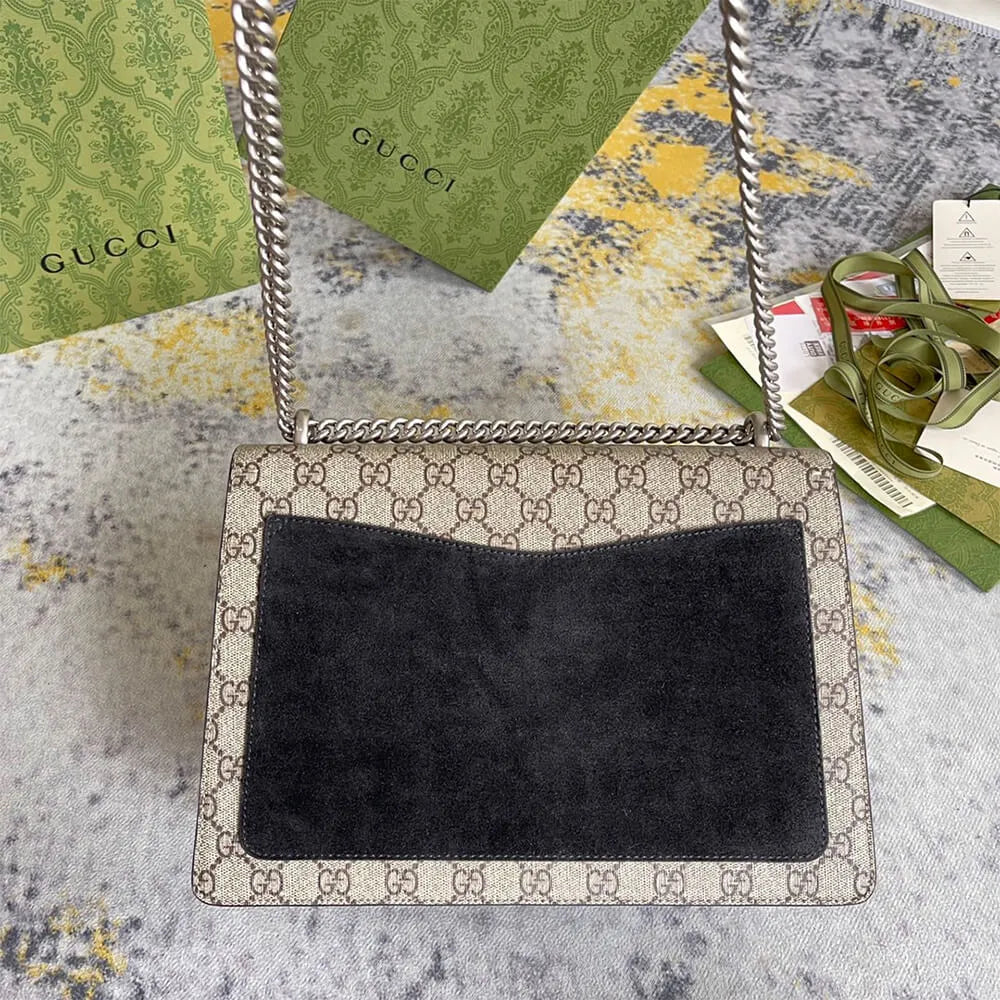 GG Supreme Medium Dionysus Shoulder Bag
