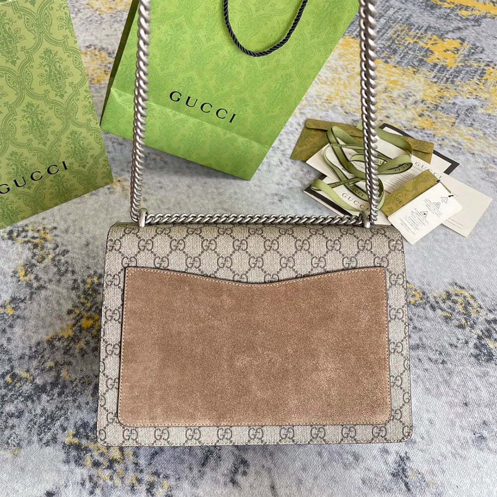 GG Supreme Medium Dionysus Shoulder Bag