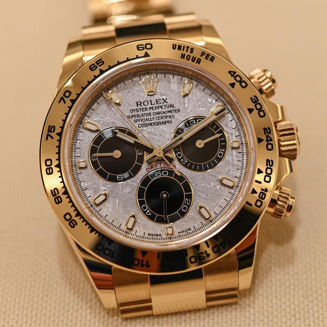 RLX Cosmograph Daytona Yellow Gold Meteorite 116508-0015