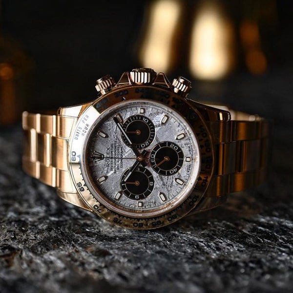 RLX Cosmograph Daytona Yellow Gold Meteorite 116508-0015