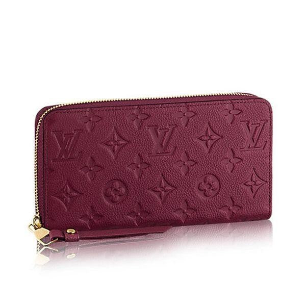 L Monogram Empreinte Leather Zippy Wallet M60549 Aur