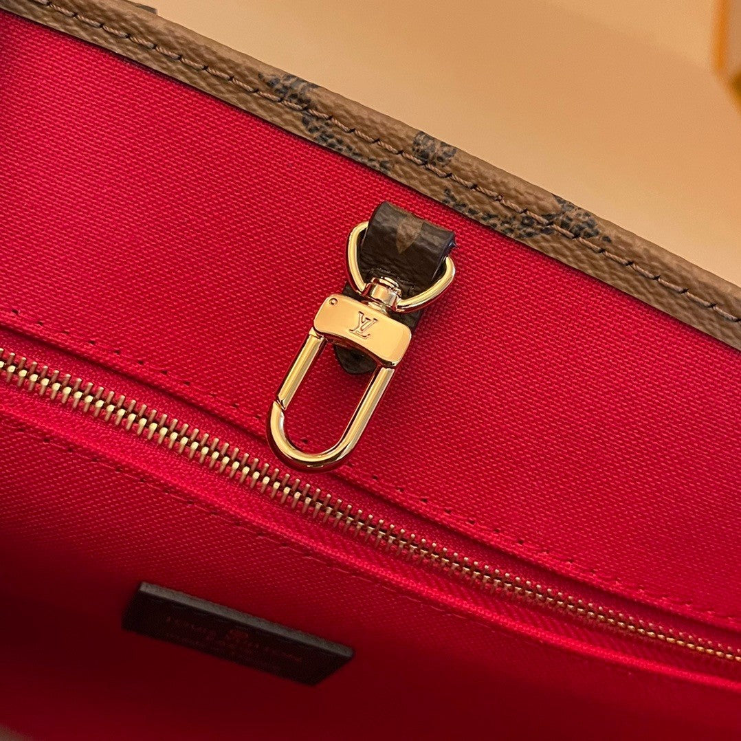 Louis Vuitton Monogram Reverse Handbag, 25*19*11.5 CM