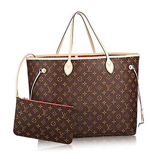 L M41179 Neverfull GM Shoulder Bag Monogram Canvas