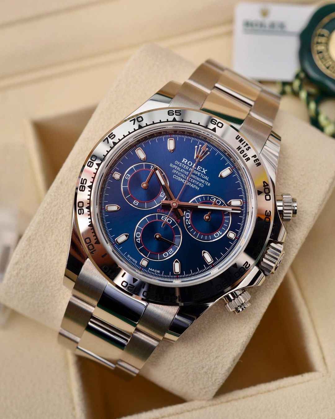 RLX Cosmograph Daytona m116509 Blue