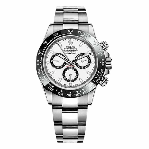 RLX Cosmograph Daytona White Dial Stainless Steel Oyster Men's Watch 116500ln-0001