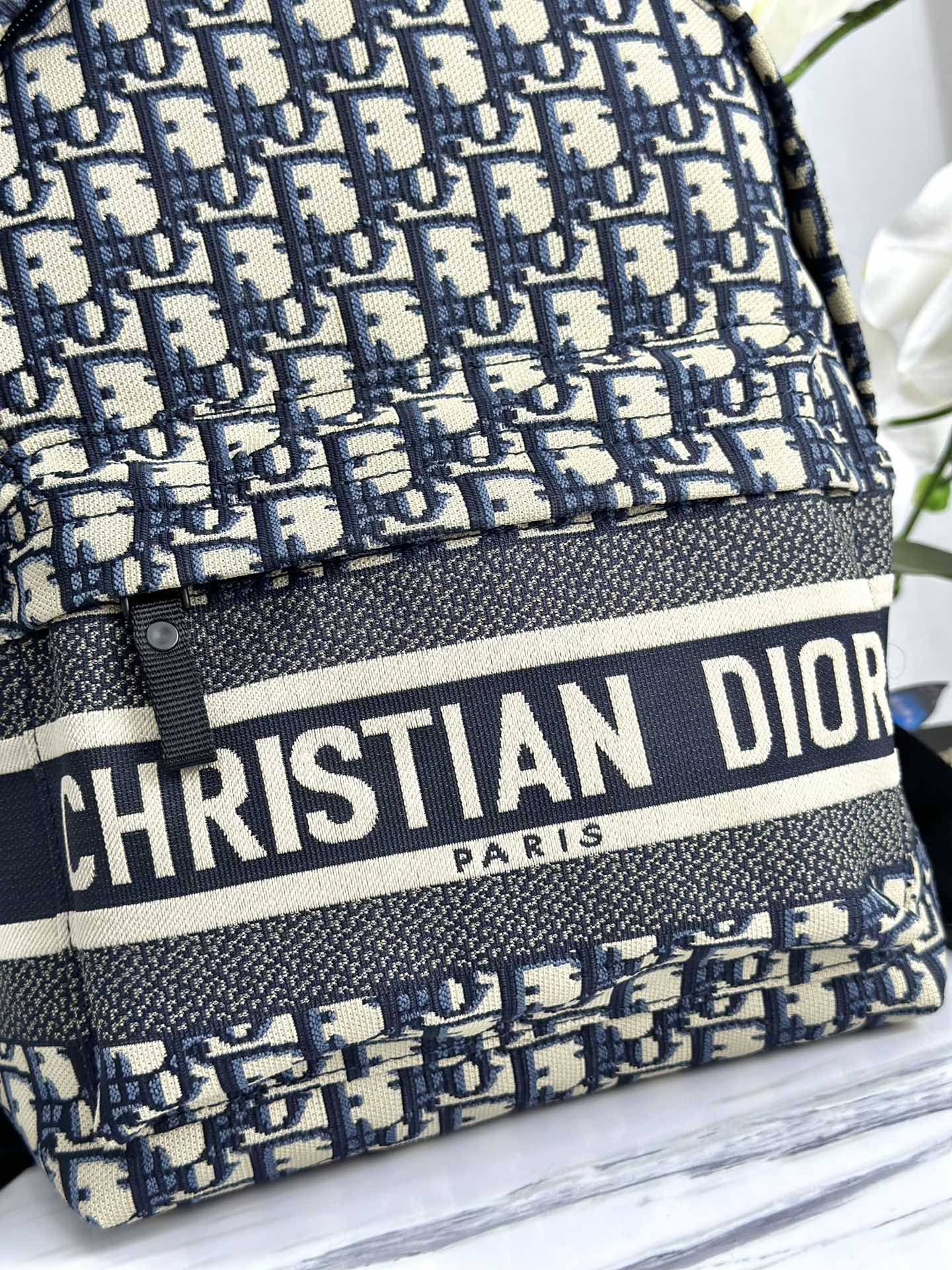 DIOR original oblique backpack 24x32x10cm