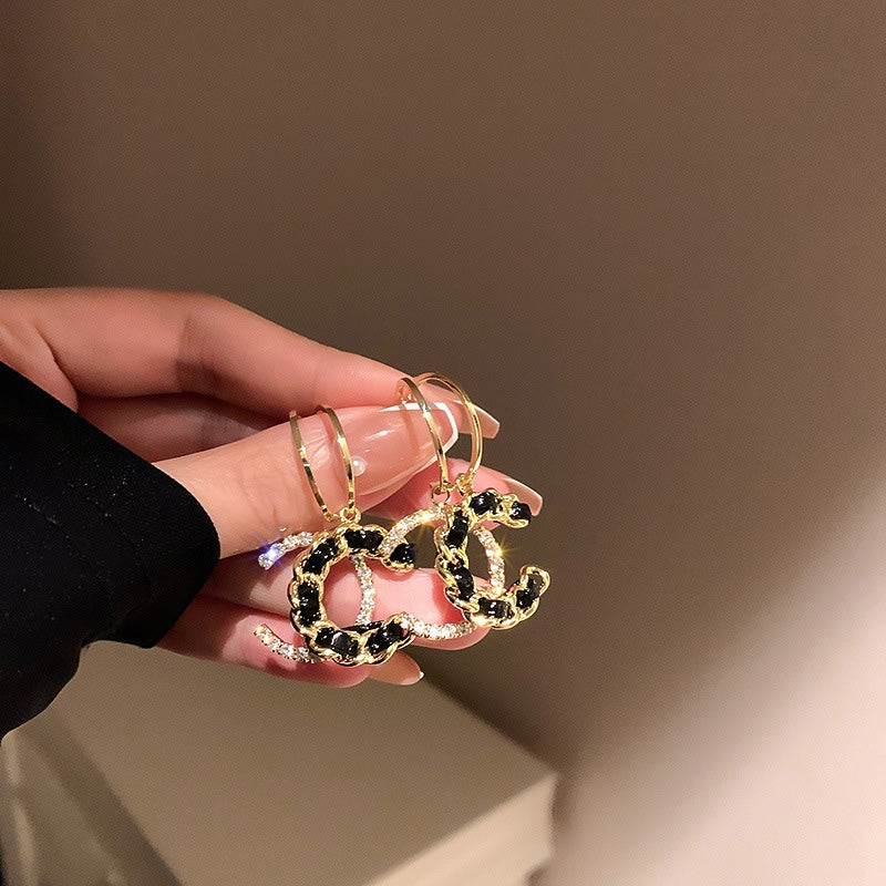 NO.2 Double C earrings