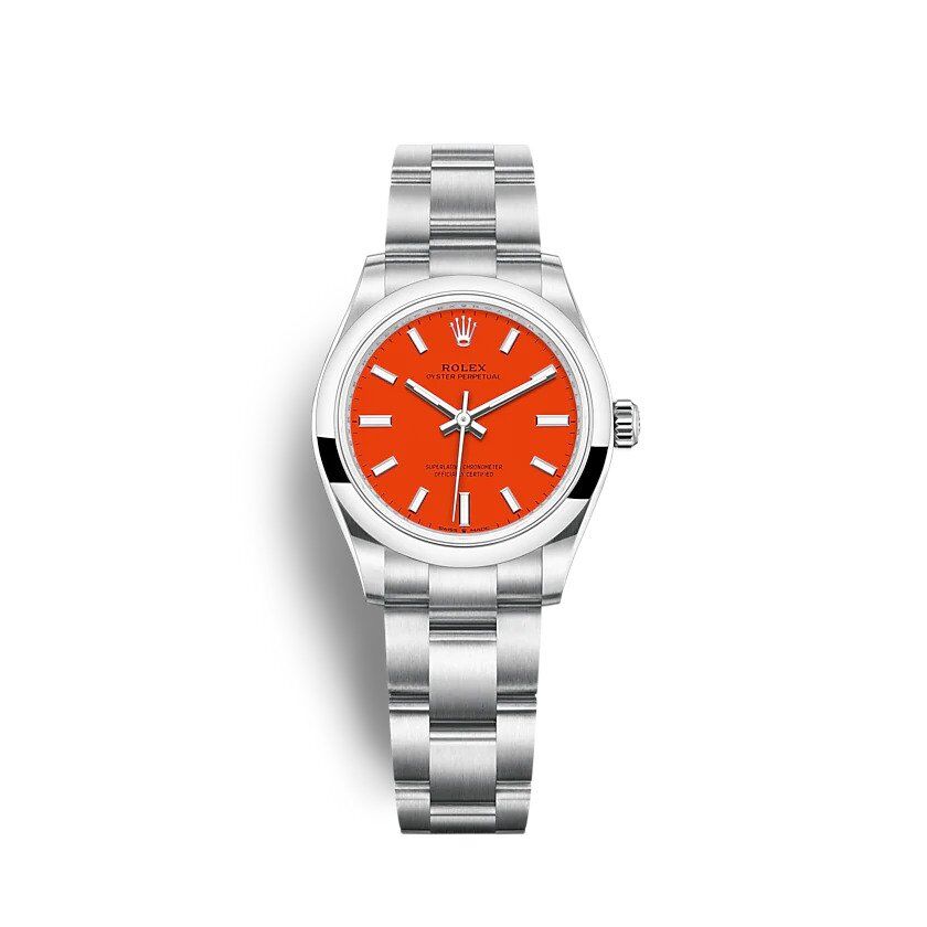Rw Oyster Perpetual 31mm Coral Red