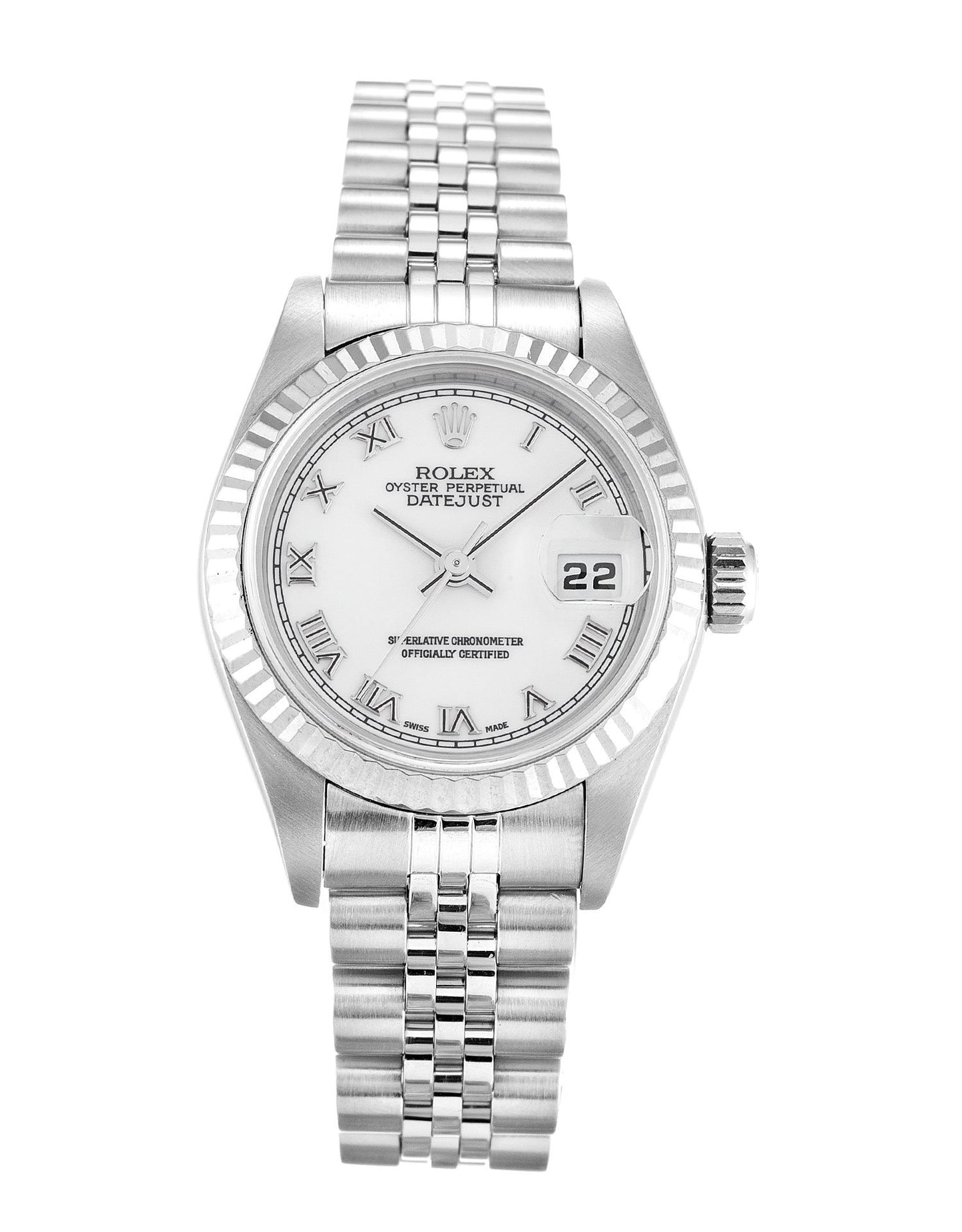 Rw Datejust Lady White Dial 79174