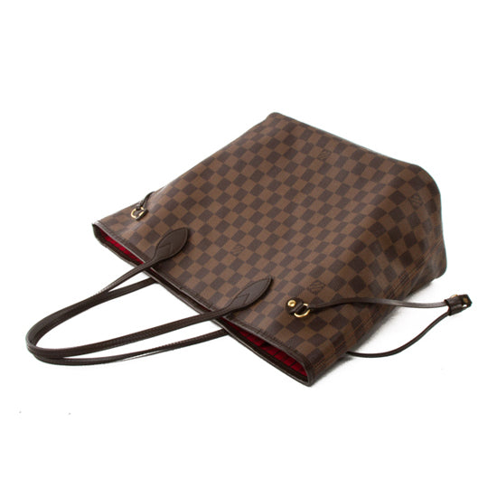 L N51105 Neverfull MM Shoulder Bag Damier Ebene Canvas