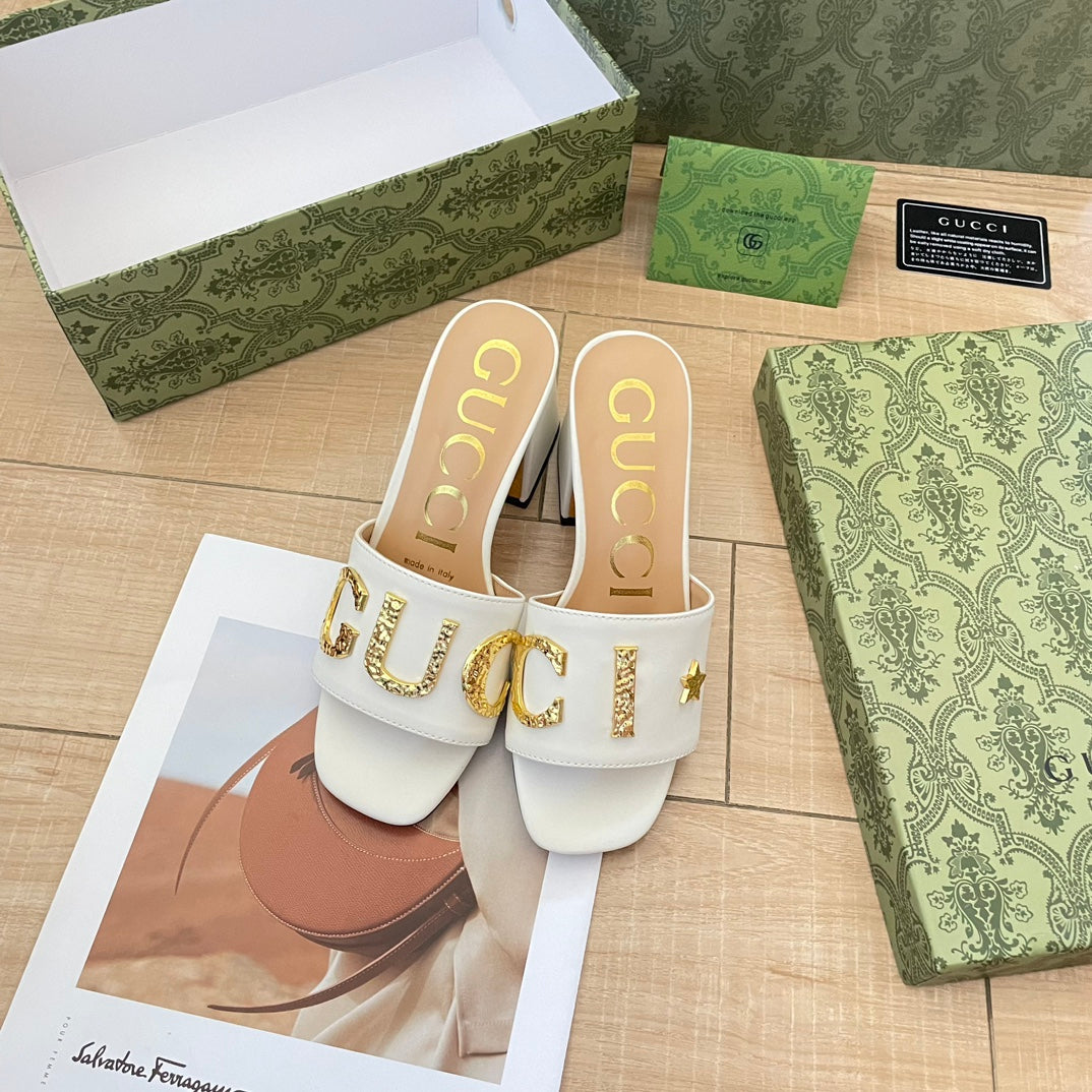 Retro Block Heel Sandals