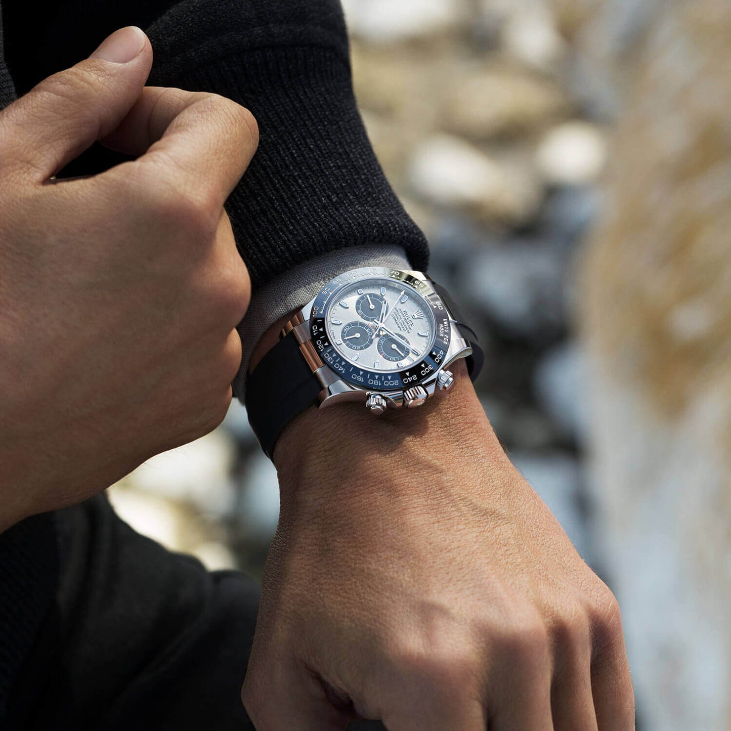 RLX Cosmograph Daytona White Gold Meteorite 116519LN-0038