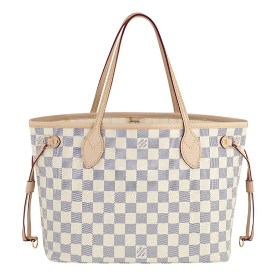 L N51110 Neverfull PM Shoulder Bag Damier Azur Canvas