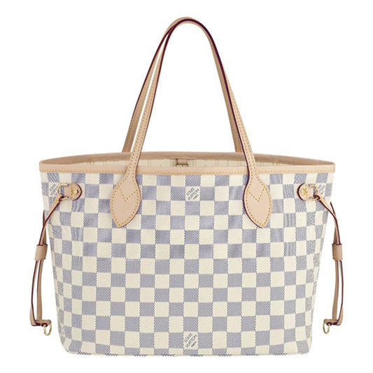 L N51110 Neverfull PM Shoulder Bag Damier Azur Canvas