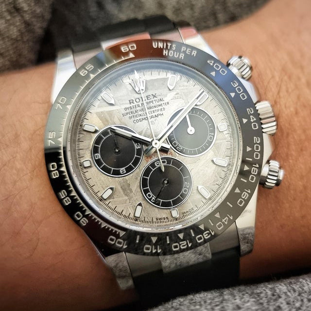 RLX Cosmograph Daytona White Gold Meteorite 116519LN-0038