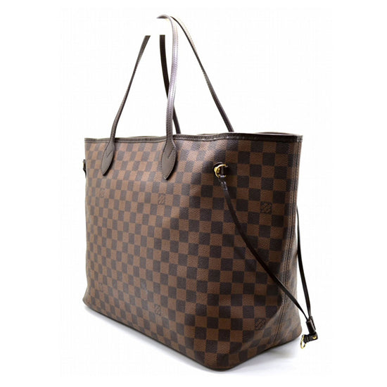 L N51106 Neverfull GM Shoulder Bag Damier Ebene Canvas