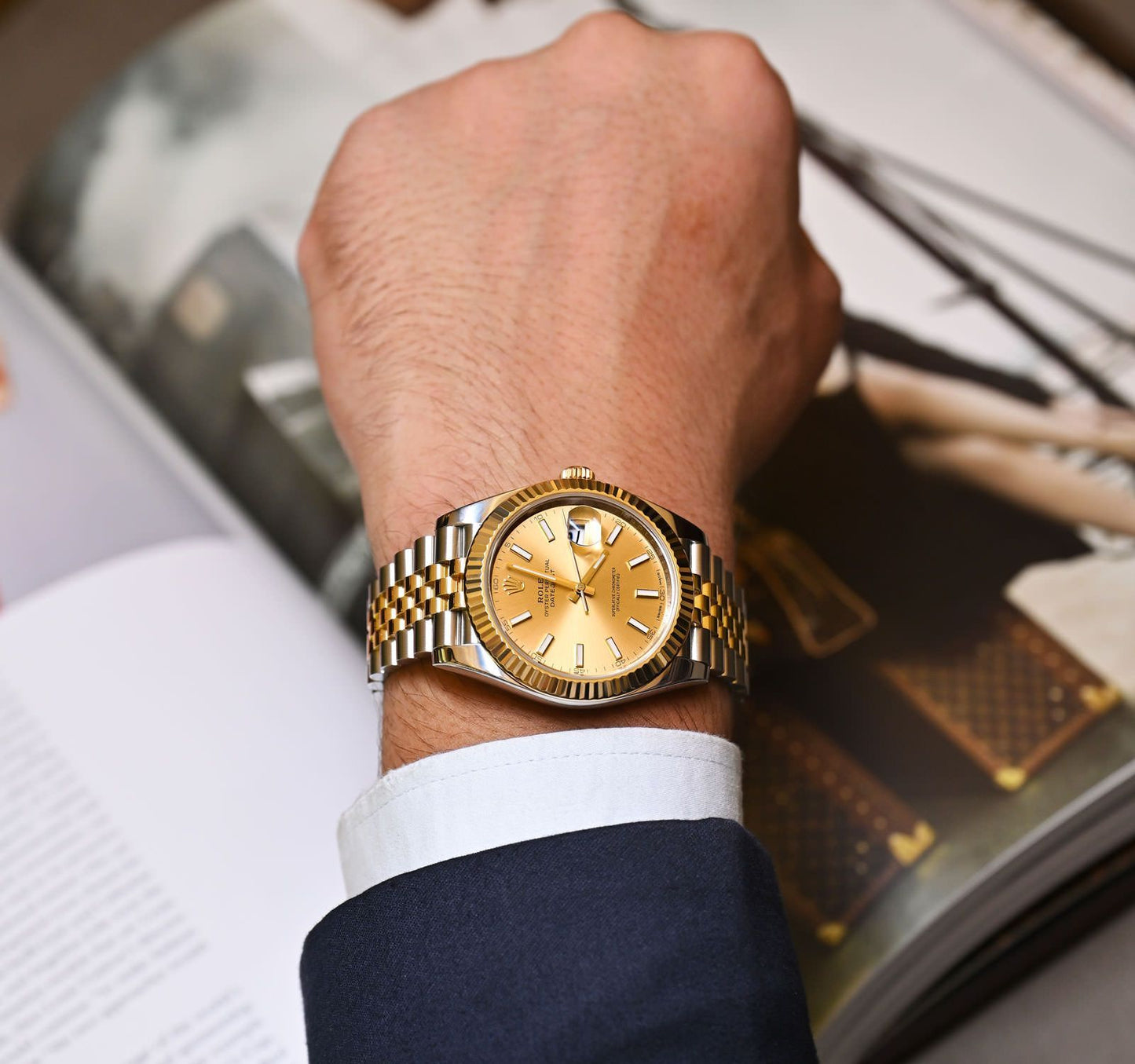 Rlx Oyster Perpetual Datejust 41 Watch 126333-0010