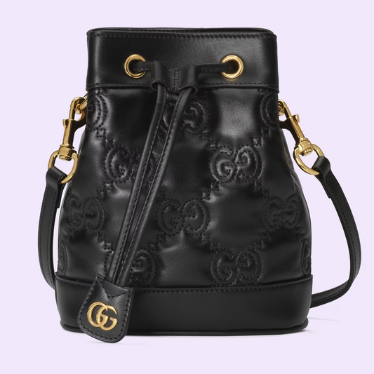 GG Matelassé bucket bag