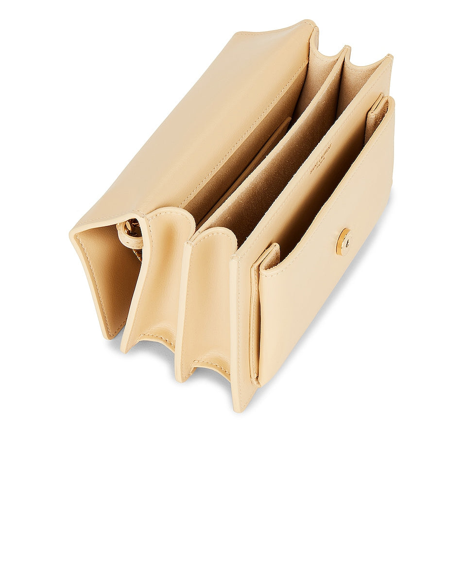 Y Sunset Small Chain Bag in Smooth Leather