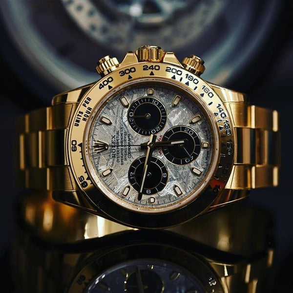 RLX Cosmograph Daytona Yellow Gold Meteorite 116508-0015