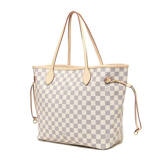 L N51108 Neverfull GM Shoulder Bag Damier Azur Canvas