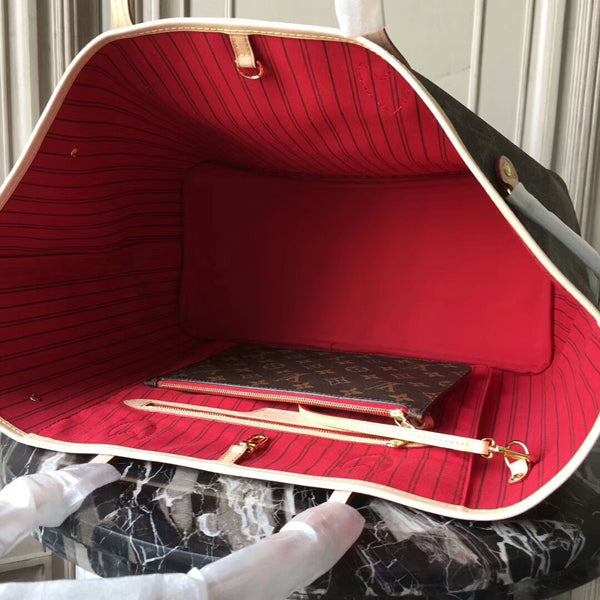 L M41179 Neverfull GM Shoulder Bag Monogram Canvas