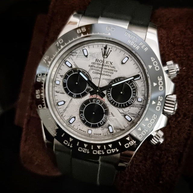 RLX Cosmograph Daytona White Gold Meteorite 116519LN-0038