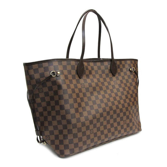 L N51106 Neverfull GM Shoulder Bag Damier Ebene Canvas