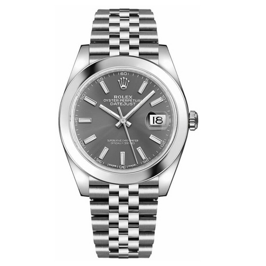 Rlx Datejust 41 Oystersteel Men's Watch 126300-0008