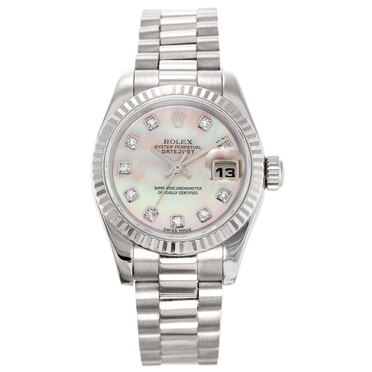 Rw Datejust Mother of Pearl Ladies 179179